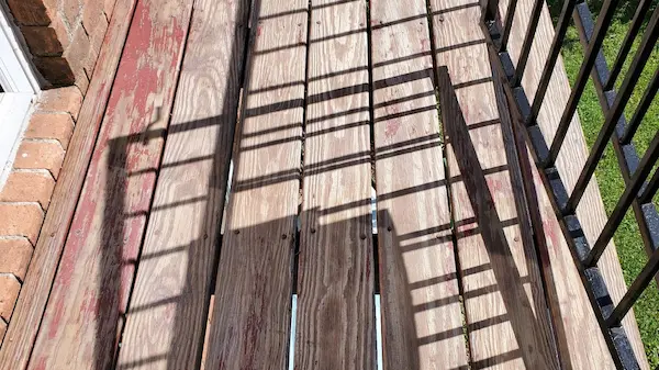deck repair before